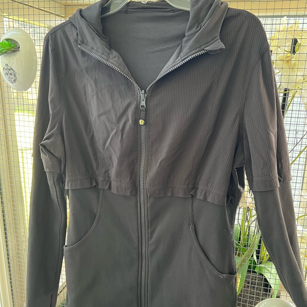LuLuLemon Long Sleeve Mocha Reversible Jacket S/M